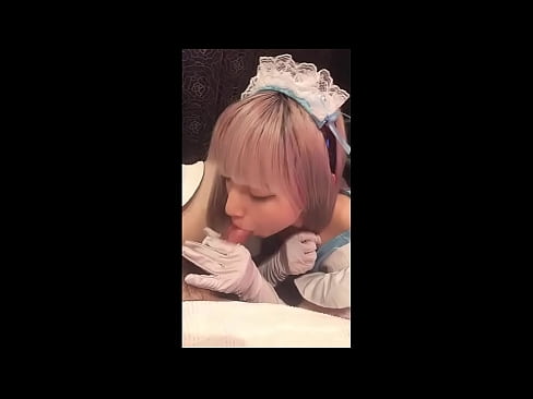 ❤️ Japanski idol [mayuka], kostim francuske služavke, 1. dio, pušenje i drkanje losionom ️❌ Porno na hr.sex78.ru
